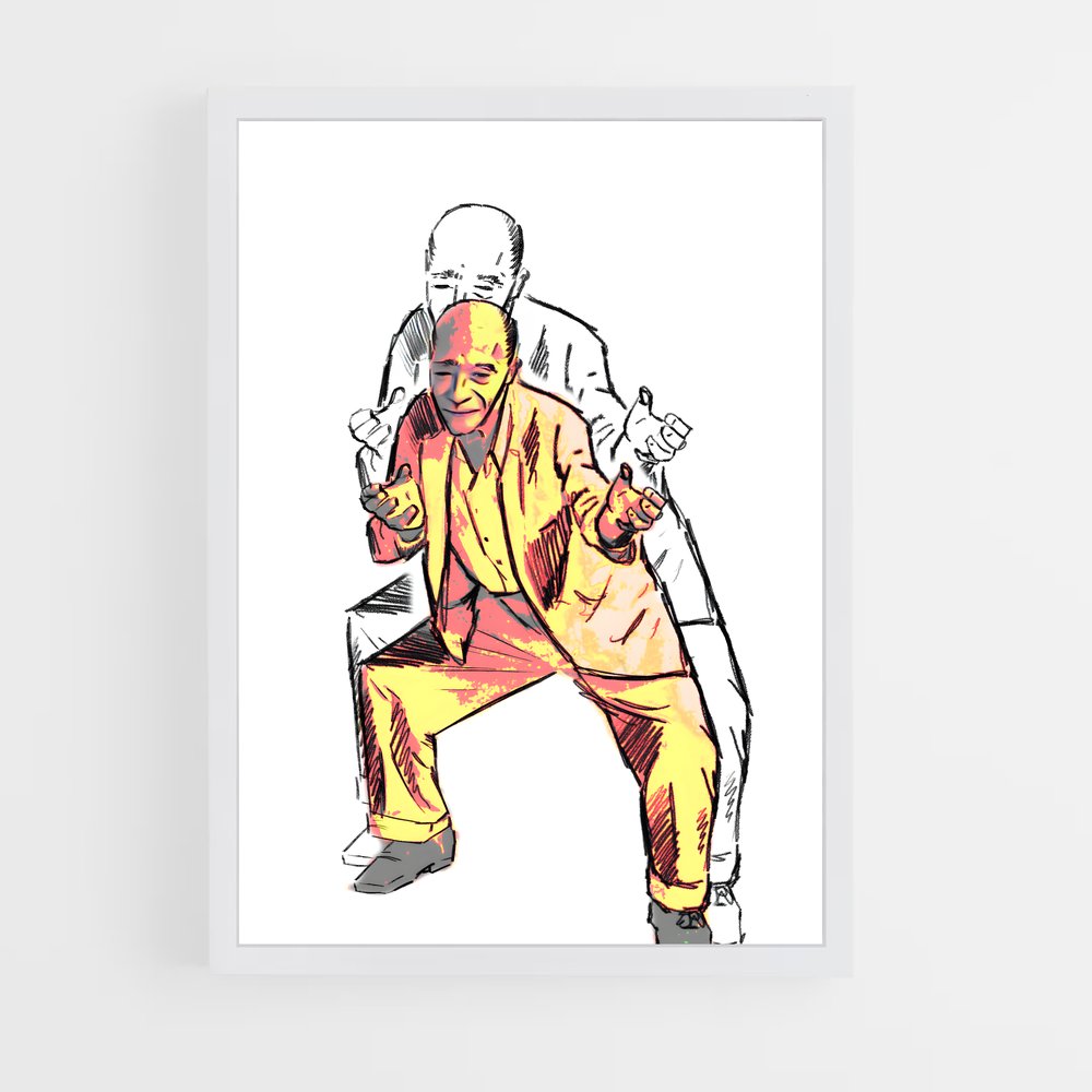 Poster pastinha chic – affiche Capoeira (vue 3)